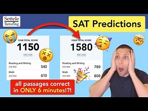 March SAT® Predictions — One Strategy to Solve EVERY Question in 20 Seconds!
