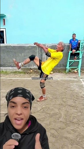 I Thought This Was Volleyball...Until He Used His Feet