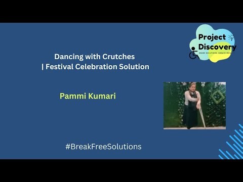 Dancing with Crutches | Festival Celebration Solution