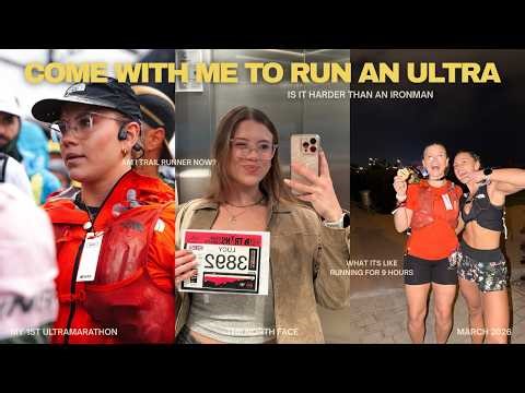 LETS RUN MY 1ST EVER ULTRAMARATHON || why did it take me 9 hours?