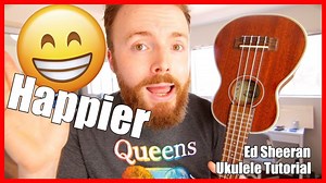 18K views · 305 reactions | Here's a ukulele tutorial for Happier by Ed Sheeran. This guy sure knows how to write a tune, am I right? Or do you hate him? He's a bit of a Marmite character, really, isn't he?!?! | The Ukulele Teacher | Facebook