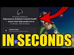 HOW to JOIN ANIME CHAT DISCORD SERVER ✅PC & MOBILE✅