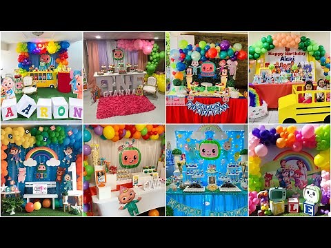 Best Cocomelon Birthday Decoration Ideas || Cocomelon Birthday Decoration||Cocomelon Theme Party