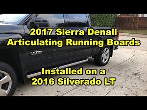 2016 Silverado LT - Articulating (Tri-Mode) Running Boards Retrofit