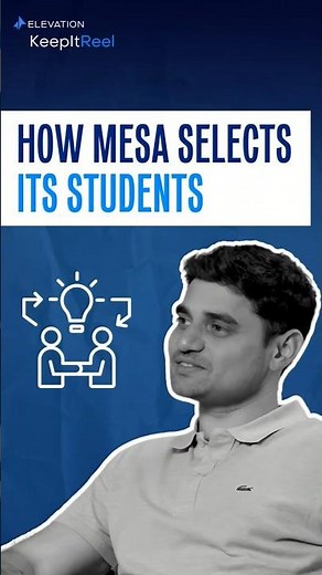 How MESA selects its students #learning #shorts #cohorts