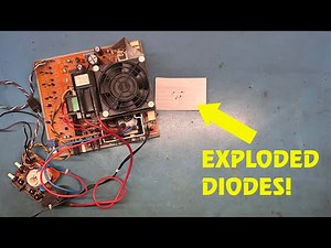 25" Hantarex MTC-9110 Arcade Monitor Repair - Blown Fuse - No Isolation Transformer?