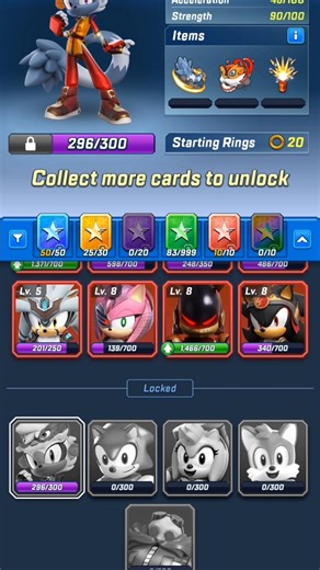 unlocked Lunar Tangle | Sonic forces mobile #game #character #sfsb #sega #shorts