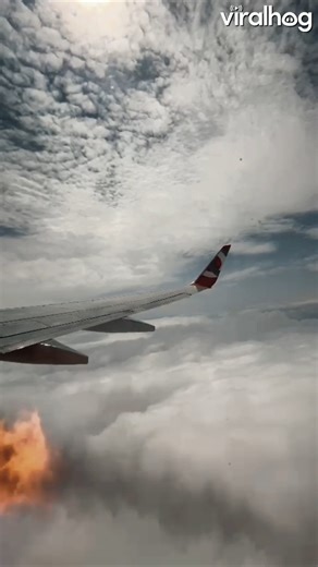 80K views · 279 reactions | A plane can fly with one engine, and the pilots are trained to deal with engine failures. Quite the scare though! ✈️六‍✈️ #Airplanes #EngineFailure #Travel #ViralHog | ViralHog | Facebook