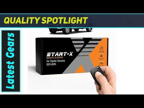 Start-X Remote Starter Kit: Ultimate Plug N Play Upgrade for Your Tacoma!