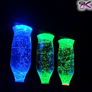 523K views · 891 reactions | 3-Bottle Bubble Fountain with Remote Controlled LEDs #DIY #bottle #fountain | RusticKraft | Facebook
