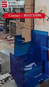 Fully Automatic Orthopedic Bandage Flow Wrap Machine | Sonic Industries