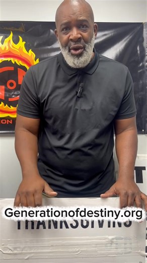 Donate a Turkey support Generation of Destiny | Charles Jones