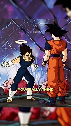 Vegeta Refuse To Do Fusion Dance with Goku #dragonball #goku #vegeta