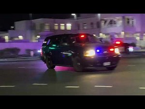 13 Police Units Responding Code 3 Urgently