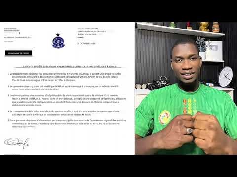 The results of the death of Sheikh Toure the young player...