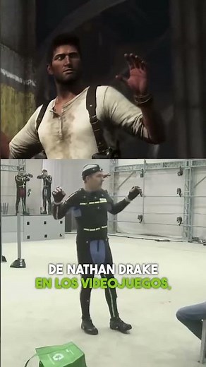 ¿Sabías que el actor de Nathan Drake del juego aparece en Uncharted la película? #Uncharted #Cine