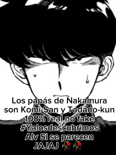Si se parecen, espero no ser el único en pensar esto JAJAJAJ // Los papás de Nakamura Okuto son Komi-San y Tadano-Kun 🗣️‼️🔥 // Animo Nakamura-kun!! // Go for it! Nakamura! // Teoría #humor #anime #bl #nakamura