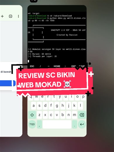 Membuat Website dengan SC Bikin Web Mokad