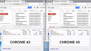 Chrome 45 to Use Less Memory, Power