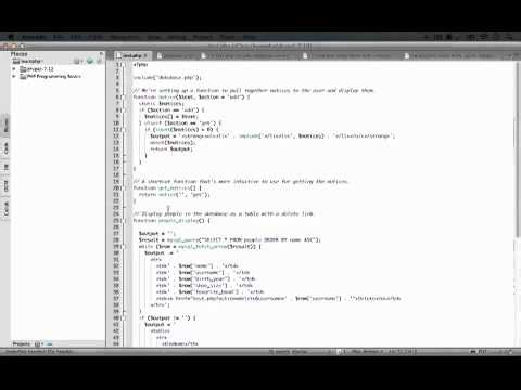 127. How to display a list of database data in an HTML table using PHP (a Drupal how-to)