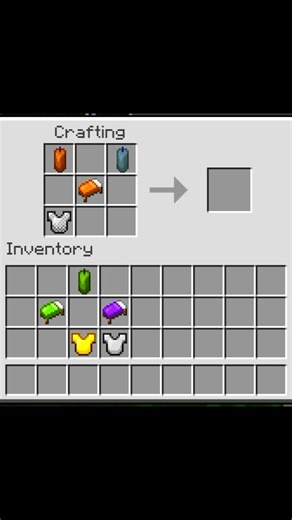 crafting enderman totem #minecraft #shorts #youtube