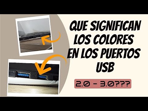 ✅que SIGNIFICAN los COLORES en los PUERTOS USB | 3.0 | 2.0 ✅