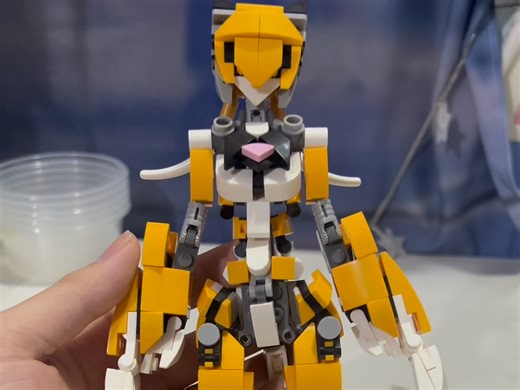 BuildMOC创意系列机娘虎女