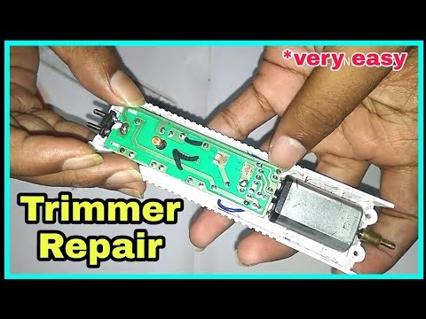 How to repair trimmer | very easy trimer repairing | by Free Circuit Lab