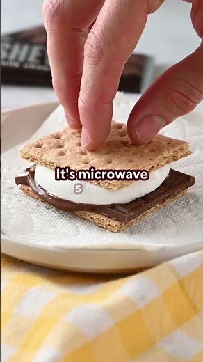 How to Make S'mores at Home | Microwave S'mores