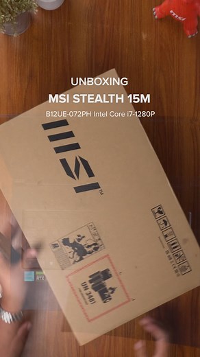 MSI Stealth 15M B12UE-072PH with RTX 3060 Gaming Laptop #reels #msistealth #gaminglaptop #EASYPC | EASY PC