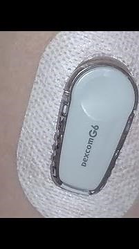 Changing Sensor Day(Dexcom G6)