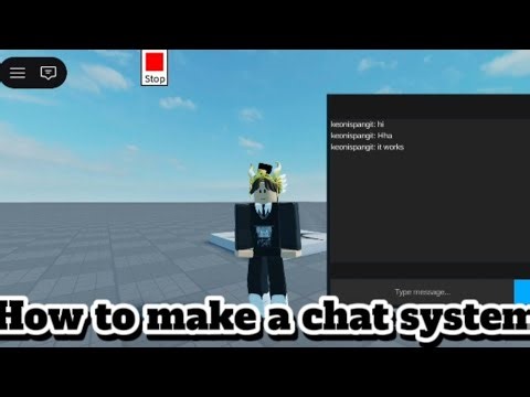 How to make a chat system