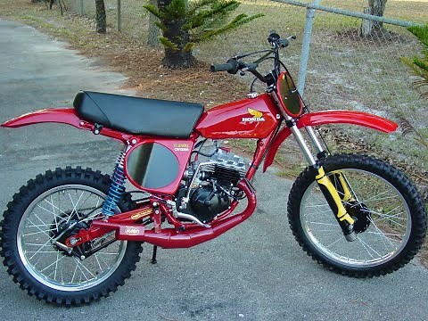 1976 Honda Elsinore CR125 FMF Racer Restoration