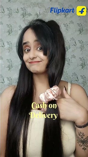 Multiple usage of Satin Scrunchies | Best purchase from Flipkart | Easy Hair style with scrunchies