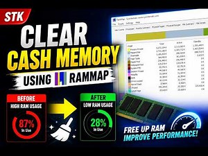 Speed Up Your PC 🚀 | Clear Cache Memory using RAMMap (100% Working)