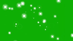 Twinkling stars motion graphics with green screen background | Premium Stock Video Footage