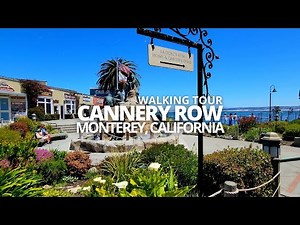 Exploring Cannery Row in Monterey, California USA Walking Tour #canneryrow #monterey