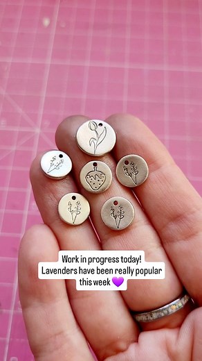 Here's a few pieces I'm working on today. Lavender has been very popular this week and is one of my personal favourite flowers  Robins also are flying out of the door. Don't forget I have 20% off on my website. Use code CYBER20 at checkout. #flutterbuyzstudio #womanboss #workinprogress #workinprogresswednesday #jewellerybusiness #jewellermaker #lavender #lavenderjewellery #handmadeinsuffolk #handmadejewelleryuk | Flutterbuyz Studio - Unique Handcrafted Silver Jewellery | Facebook