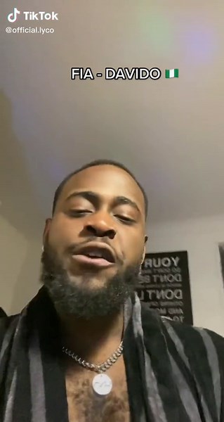 Davido - Fia | Lyrical Lip-Sync Video