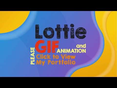 Professional Lottie & GIF Animation Showcase | Modern, Lightweight & Creative Motion Design