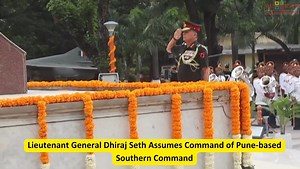 Lieutenant General Dhiraj Seth Assumes Command of Pune-based Southern Command Pune, 1st July 2024: Lieutenant General Dhiraj Seth assumed command of the Indian Army's Southern Command as its 51st General Officer Commanding in Chief on 01 July 2024. As per customs and tradition, the General Officer laid a wreath at the War Memorial, Pune in a solemn ceremony remembering the brave hearts. The occasion was followed by a Guard of Honour at Headquarters Southern Command. An alumnus of National Defenc