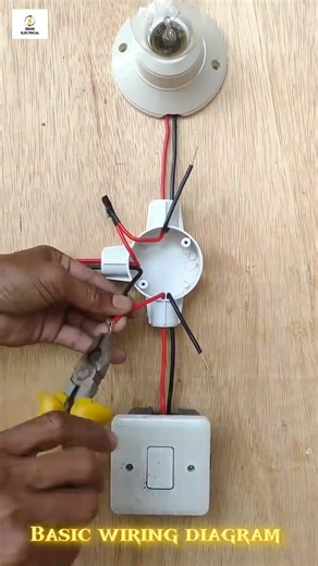 how to wiring 🤔 ... Basic wiring diagram #shorts #viral #viralshorts #electrical #switchboardwiring