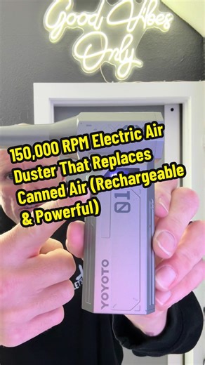 Rechargeable Electric Air Duster: Clean Efficiently & Powerfully