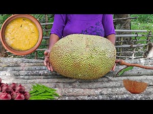 Traditional Jackfruit Curry in Coconut Milk | Village Recipe by Grandma | Super Healthy Tasty Meals