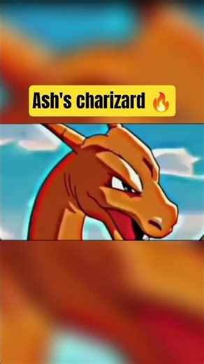 Ash's charizard 🔥