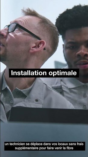 L'installation de votre connexion internet et l'optimisation du WIFI par un technicien