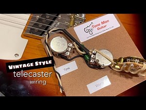 Telecaster Vintage Style Wiring Harness