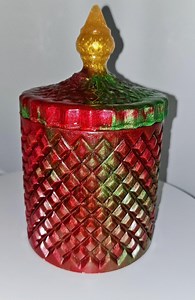 Made-to-order Decorative Jar: Custom Colors, Alcohol Ink or Mica Powder - Etsy