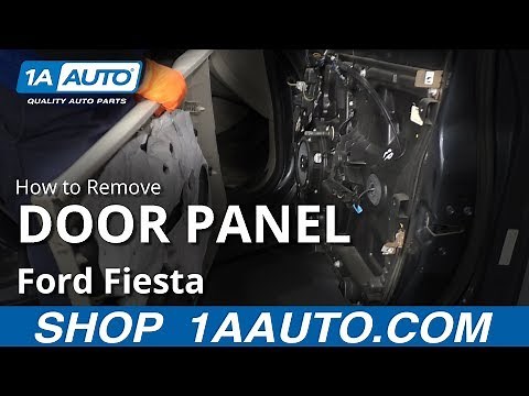 How to Replace Front Door Panel 09-19 Ford Fiesta