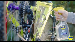 Tried WD-40 BIKE® Cleaner yet? It’s effective at removing dirt, grease and grime, and it’s safe to use on carbon fiber, rubber, plastic, titanium, steel and aluminum. | WD-40 BIKE